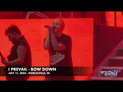 I Prevail does "Bow Down" in Noblesville, IN on July 11, 2024