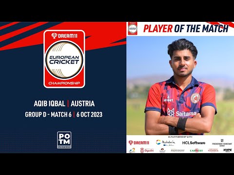 POTM: A.Iqbal - TUR vs AUT | Highlights | Dream11 ECC23 | 6 Oct 2023 | ECC23.048