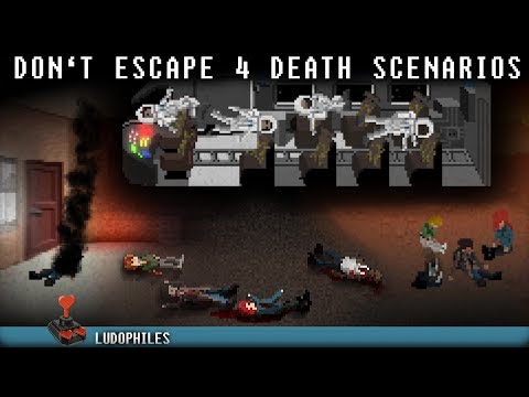 Don't Escape: 4 Days to Survive: All "Worst Case" Death Scenarios