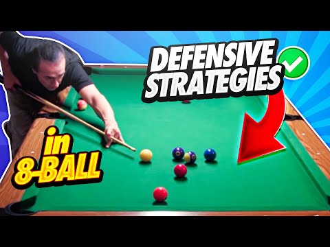 8-Ball:  Learn defensive strategies in 8-Ball that will absolutely help you WIN!