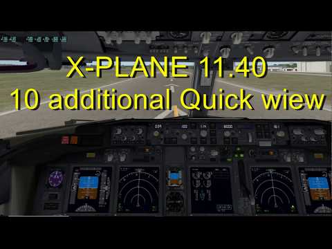 X-Plane 11 - how to add 10 QuickWiew