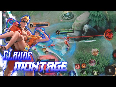 claude montage 2021| claude perfect build | claude best build 2021 no jungle - MLBB
