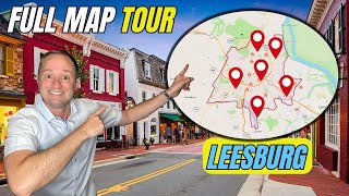 Inside Northern Virginia’s Best Kept Secret: Leesburg, Virginia | Full Map Tour