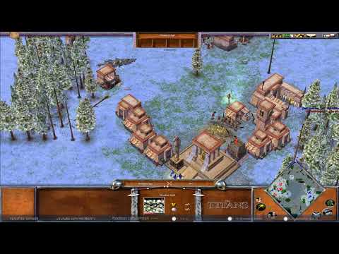 Joe vs HellsRavage- Age of Mythology: The Titans (Game 2)
