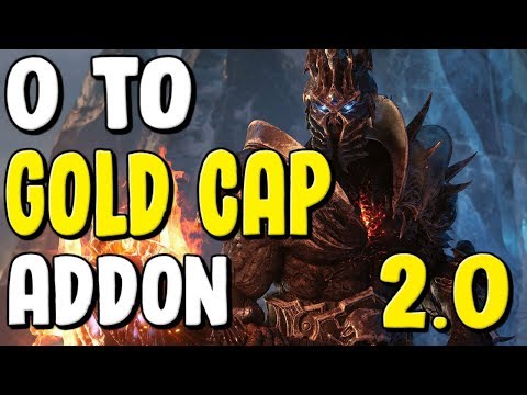 0 To Gold Cap Addon "WorthIT" 2.0 New UI And Features In WoW BFA 8.2.5 - Gold Farming, Gold Making