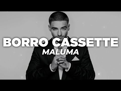 Maluma - Borro Cassette (Letra)