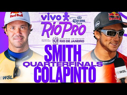 Griffin Colapinto vs Jordy Smith | VIVO Rio Pro presented by Corona Cero 2025 - Quarterfinals