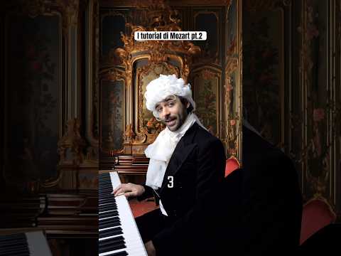 Mozart Tutorials Part 2 #classicalmusic #mozart #funny #viral #piano #history #funny