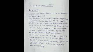 PLUS TWO ENGLISH || THE 3Ls OF EMPOWERMENT || LEARNING, LABOUR, LEADERSHIP PARAGRAPH 👍