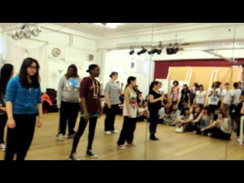 LKD Workshop - group doing Super Junior "Sexy Free and Single" PART 1