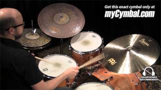 Video thumbnail for Meinl 20" Byzance Jazz Sweet Ride Cymbal - Played by Gabriel Harris (B20JSR-1060413U) by Memphis Drum Shop