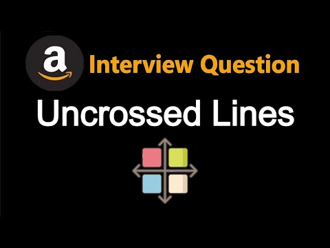 Uncrossed Lines Leetcode 1035 Python
