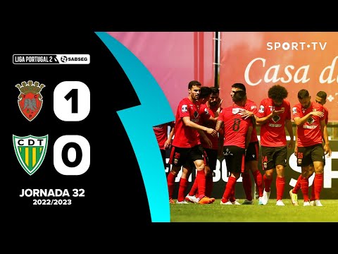 Resumo: FC Penafiel 1-0 CD Tondela - Liga Portugal SABSEG | SPORT TV