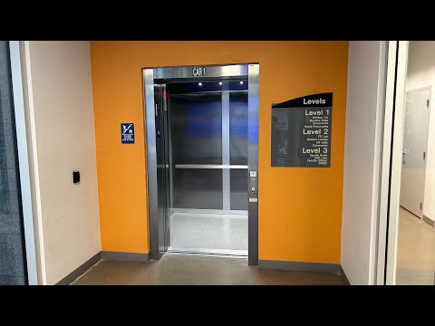 Awesome Schindler 3300 MRL Traction Elevator at Advanced Manufacturing Bldg, PCC Downtown, Tucson AZ