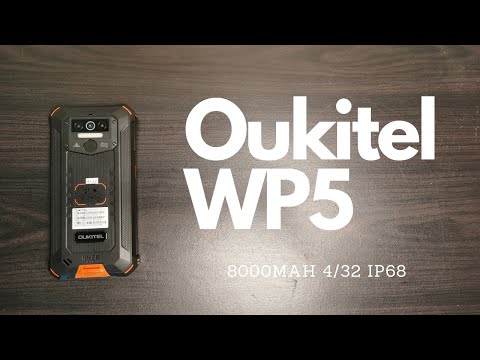 oukitel wp5 quick unboxing