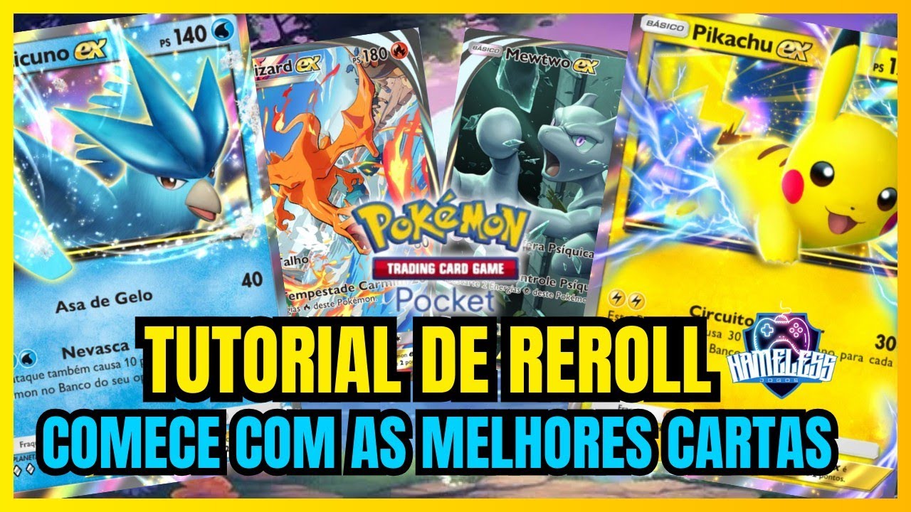 TUTORIAL DE REROLL  - POKÉMON TCG POCKET