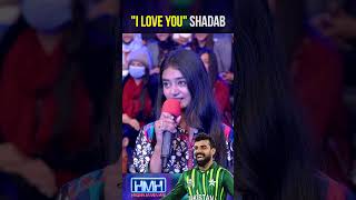  I Love You Shadab  - #shadabkhan #proposal @GeoHa