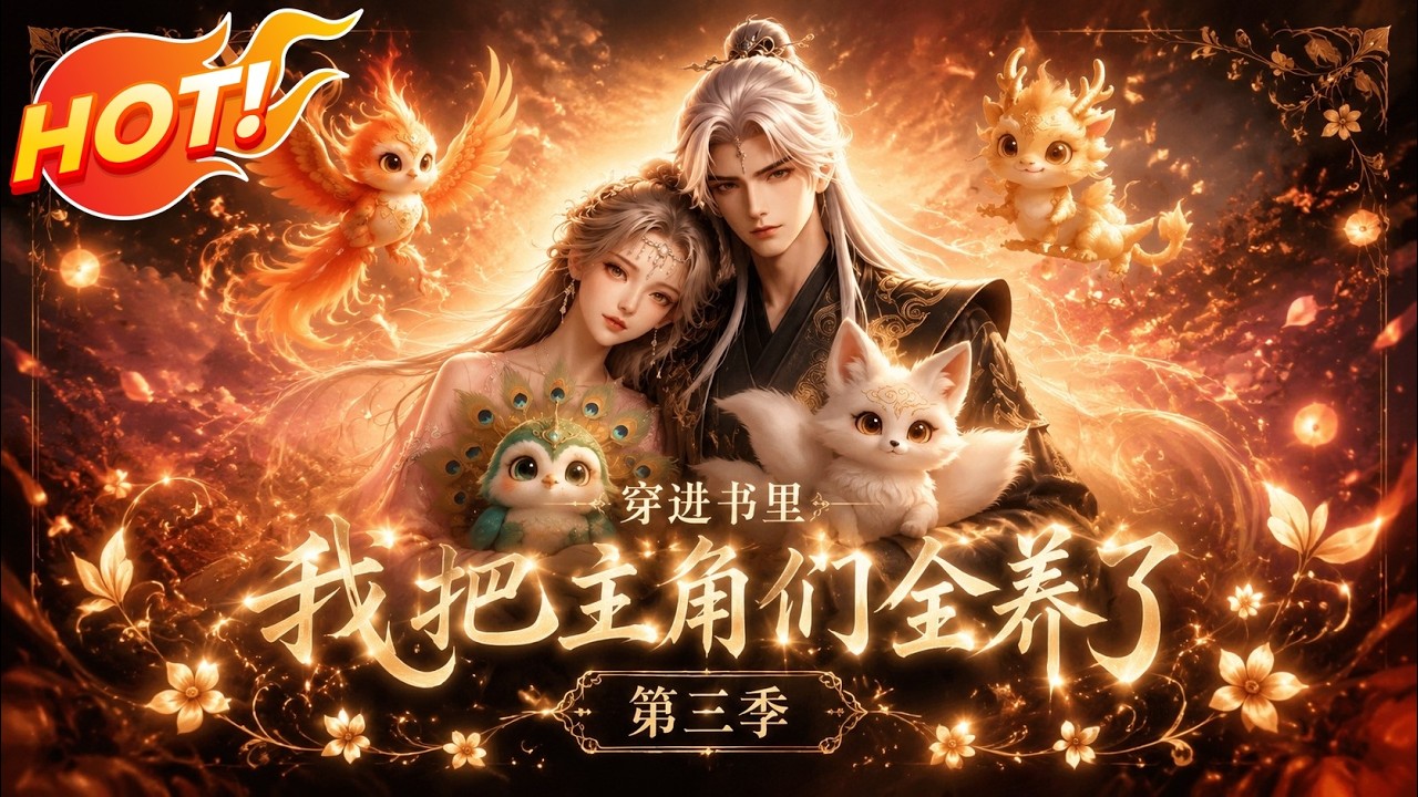 ⚡【新番速递】《穿进书里，我把主角们全养了第三季》穿成必死反派，我靠养大主角团保命！竟意外捡回魔界少主？魔尊想抢崽？那就别怪我霸气护短，踏平魔界！ #爱看动漫 #最新漫剧 #玄幻 #逆袭 #漫剧合集