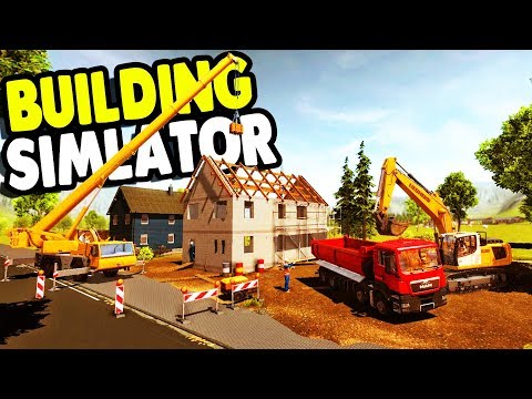 ULTIMATE BUILDING SIMULATOR & FULL CREW | Construction Simulator 2015 Multiplayer Gameplay