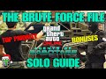 GTA Online - The Brute Force File SOLO Guide (All Bonuses)