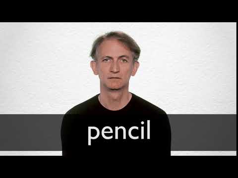 Part of a video titled How to pronounce PENCIL in British English - YouTube