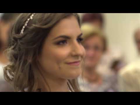 Wedding surprise - bride singing for husband