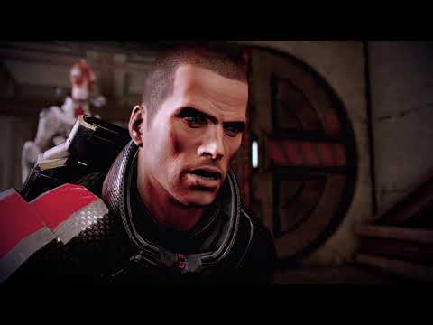 Quarian with tummy ache joke. ME2. Mass Effect Legendary Edition PC