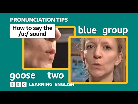 👄 Long vowel /uː/ in 'blue’, ‘two’ & ‘goose’ - English Pronunciation Tips