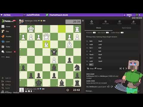 Xisuma Plays Chess Livestream (4) 17/01/21