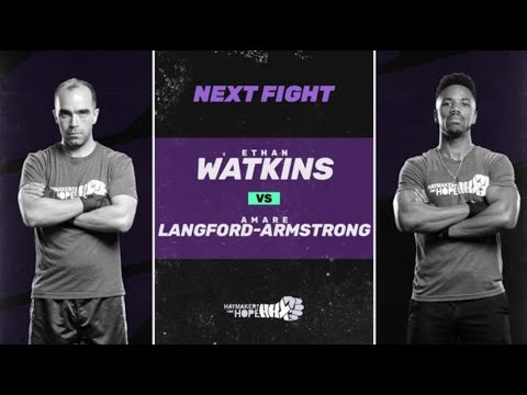 Ethan Watkins vs Amare Langford Armstrong - The Beltway Brawl VI - Haymakers for Hope