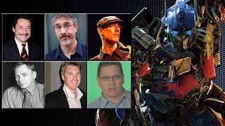 Characters Voice Comparison - "Optimus Prime"