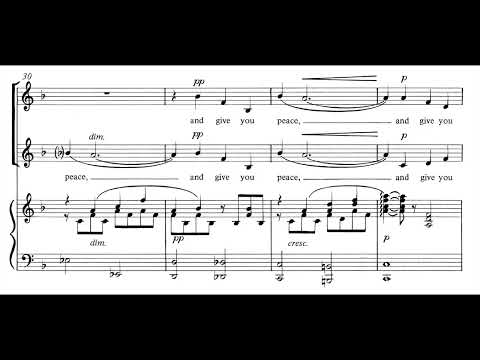 The Lord Bless You and Keep You (John Rutter), Soprano and Alto