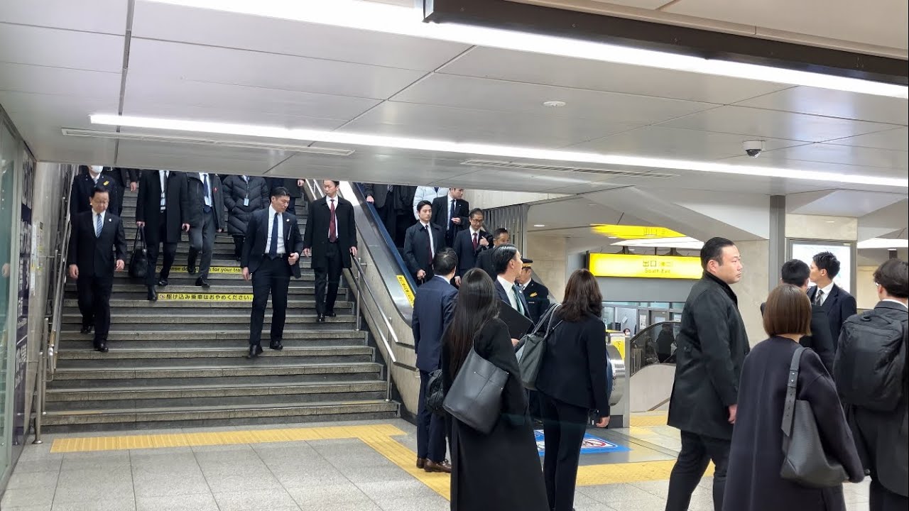 Meeting Sanae Takaichi, Japan's first female prime minister,at Nagoya station in February 2026.