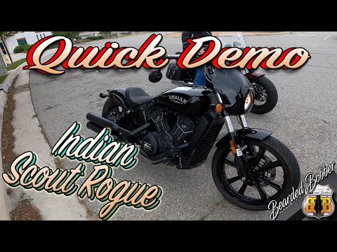 Quick Ride on the Indian Scout Rogue