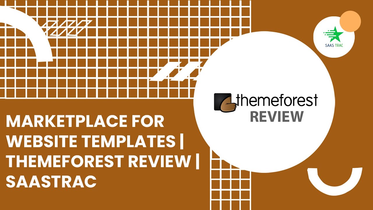 Marketplace for Website Templates | ThemeForest Review | SaasTrac