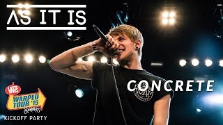 As It Is - Concrete (Live 2015 Warped Tour Kickoff Party)
