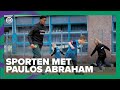 Het pleintje op met Paulos Abraham!