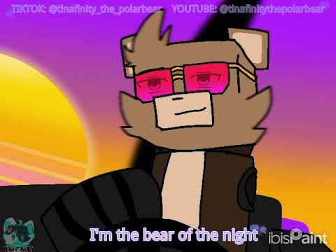 NIGHT BEAR SONG ANIMATION animated by Tinafinity #fyp #foryou #superbearadventure  #foryou #sba