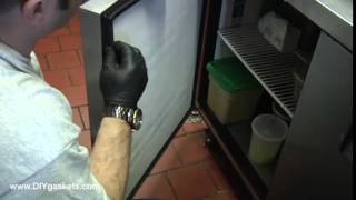 Replace a True Refrigeration Door Gasket 601 Profile
