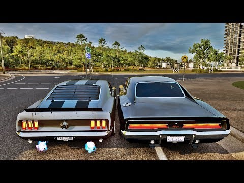 Movie Crack - Dodge Charger R/T "Fast & Furious" VS Mustang Eleanor "Gone in 60 Seconds"