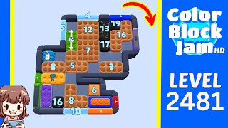 Color Block Jam Level 2481 Solution