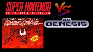 Spider-Man and Venom: Maximum Carnage SNES vs Sega Genesis.Music OST/sound comparison