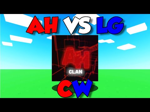 AH VS LG | 3v3 CLAN WARS (Roblox Bedwars)