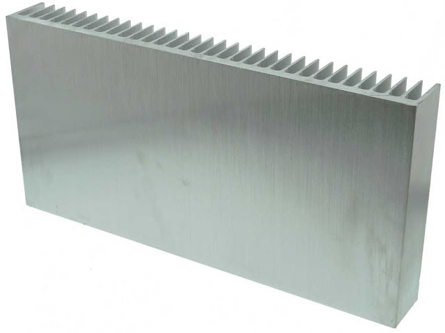 Vídeo relacionado con Disipador de calor de aluminio 1x Disipador de calor de aluminio de 300 mm * 25 mm * 10 mm para diodos emisores LED de alta potencia
