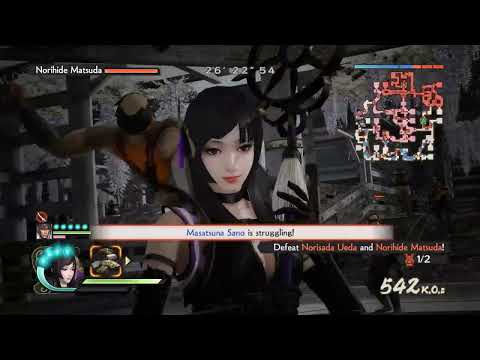 Samurai Warriors 4 DX - PC Walkthrough Legend of the Uesugi Part 1: The Kanto Campaign