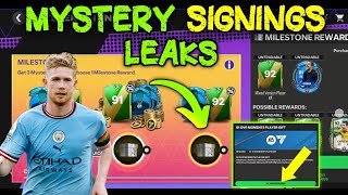 HOW TO GET 3 MYSTERY SIGNINGS UNLOCK MILESTONE WEEK 19 20 21 PLAYERS REVEAL IN EA FC FIFA MOBILE 24