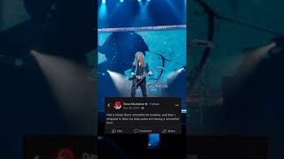 Dave Mustaine autotune lip sync Megadeth live 2023 #shorts