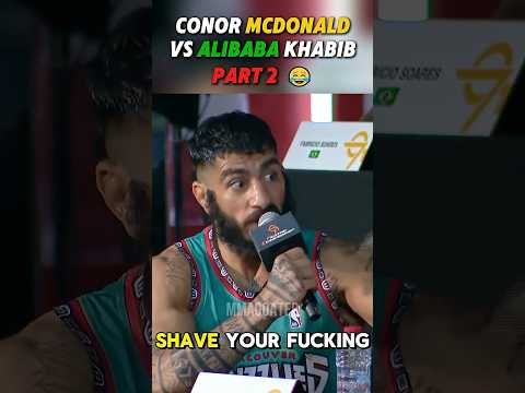 Conor Mcdonald vs AliBaba Khabib Part 2 😂 #shorts