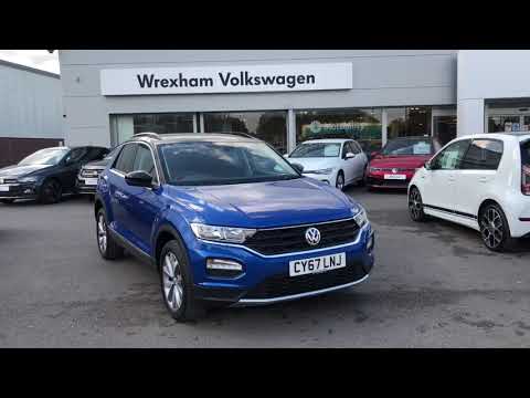 Volkswagen TRoc 1.0 TSI Ravenna Blue Used Car | Wrexham Volkswagen