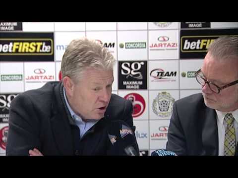 Persbabbel Peter Maes na Lokeren-Anderlecht 2-1